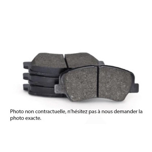 JEU DE 4 PLAQUETTES FREIN AV Citroën C25 - 4254A4