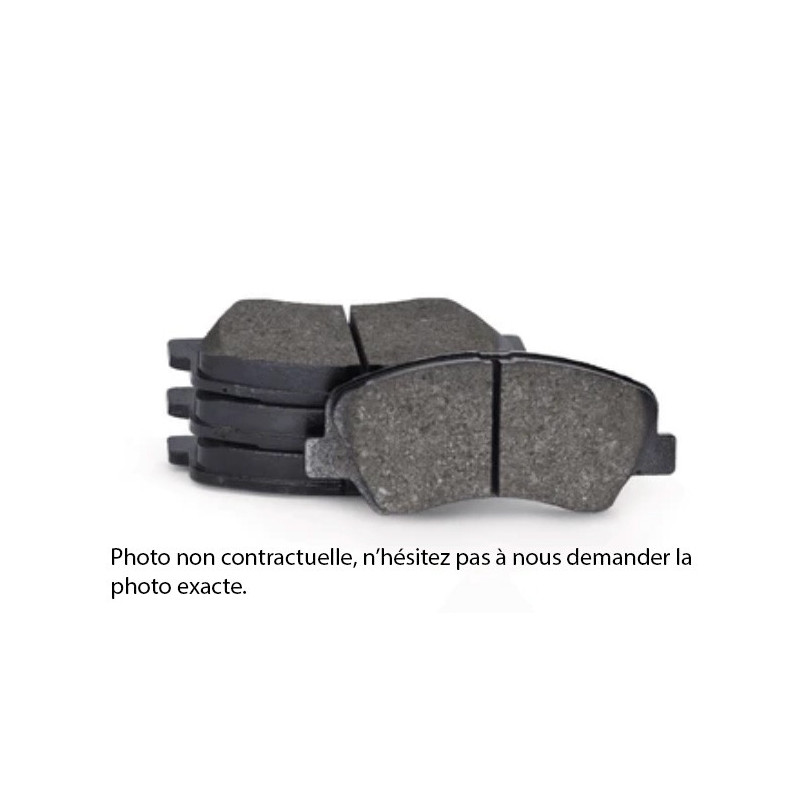 JEU DE 4 PLAQUETTES FREIN AV Citroën C25 - 4254A4