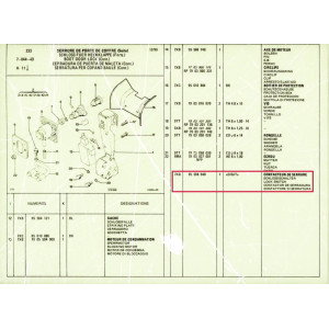 CONTACTEUR DE SERRURE Citroën BX, CX - 95598948