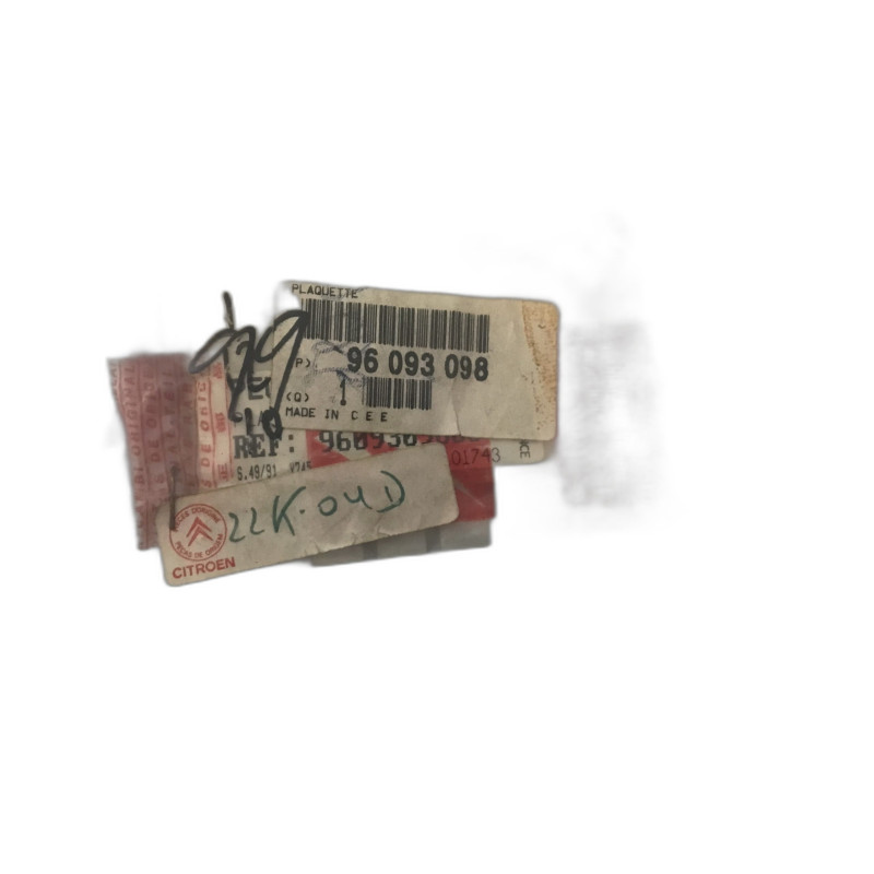 PLAQUETTE ADHESIVE Citroën XM, XM II - 96093098