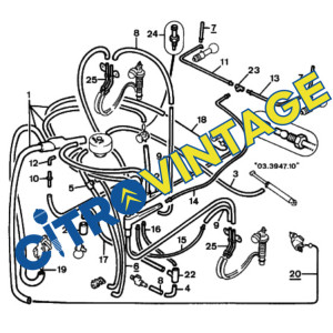 5451210 - MANCHON TUBE DE RETOUR HYDRAULIQUE -Essieux, Suspension, Hydraulique - référence : 5451210-OE