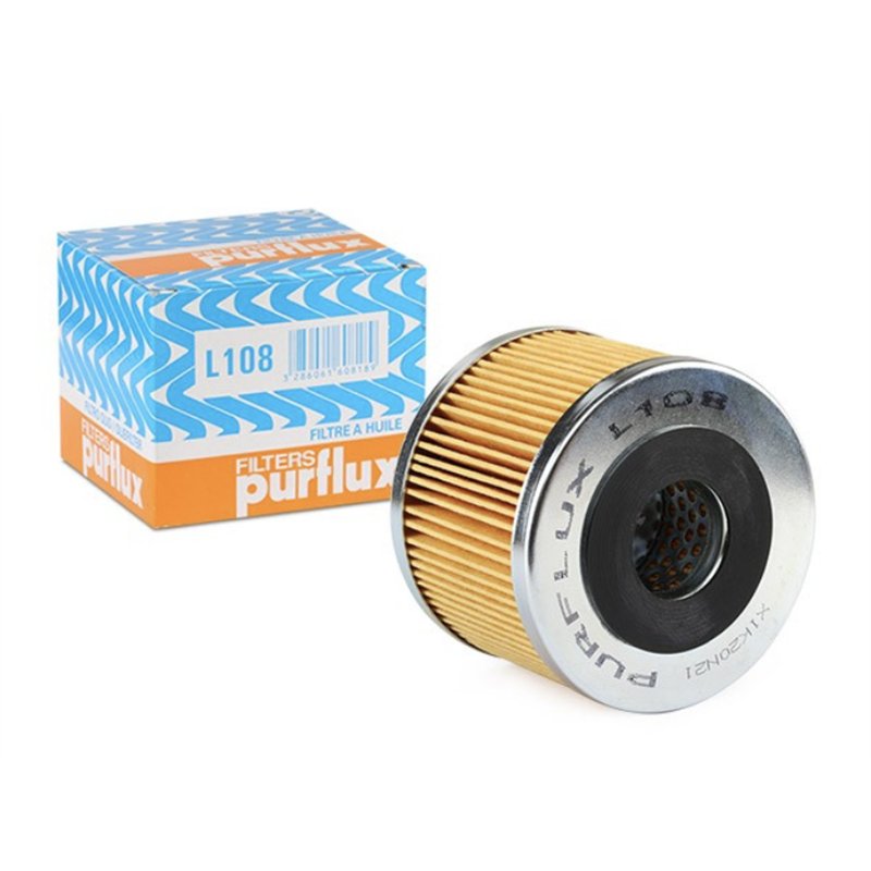 L108 - FILTRE A HUILE PURFLUX CITROEN DS -Moteur, Boite de vitesses - référence : L108-PURF
