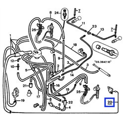 96119302 - Tube hydraulique direction assistée -Essieux, Suspension, Hydraulique - référence : 96119302-OE