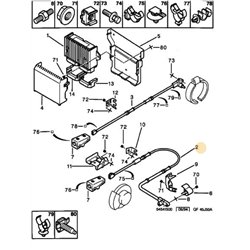454538 - Capteur ABR de roue -Freins, Commande de frein - référence : 454538-OE