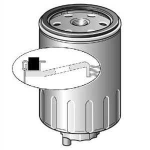 95650878 - FILTRE A CARBURANT -Organes extérieurs au moteur - référence : 95650878-OE
