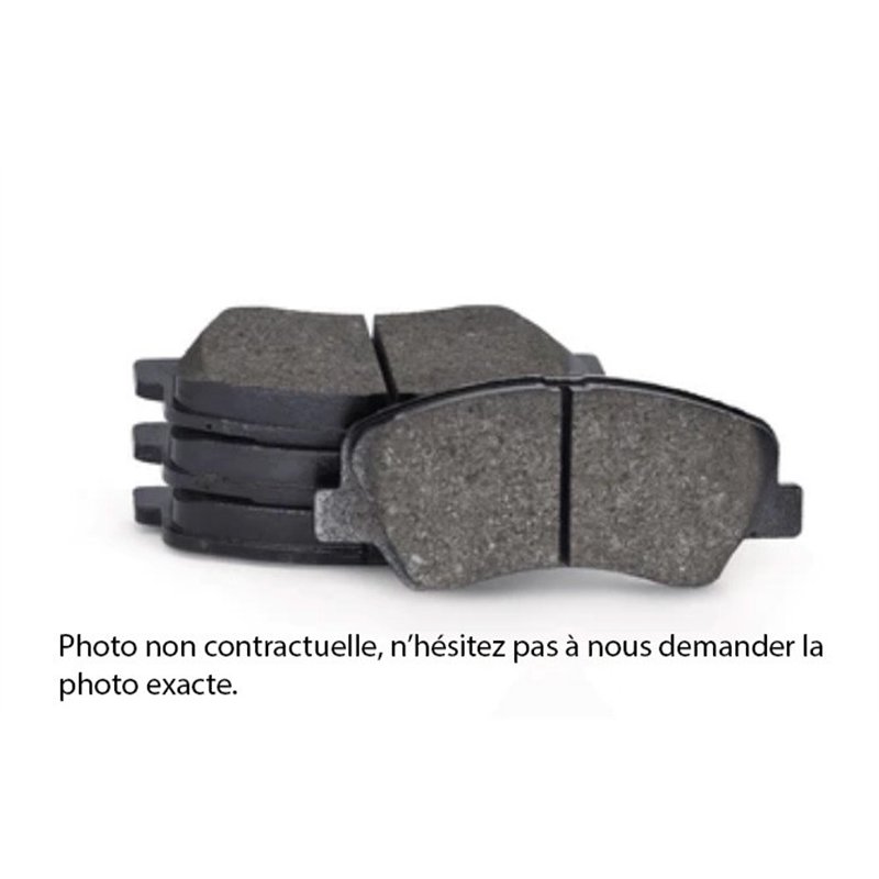 425451 - JEU DE PLAQUETTES DE FREIN AV JUMPER -Freins, Commande de frein - référence : 425451-OE