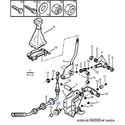 241817 - BUTEE CAOUTCHOUC PEDALE ACC/EMBR -Moteur, Boite de vitesses - référence : 241817-OE