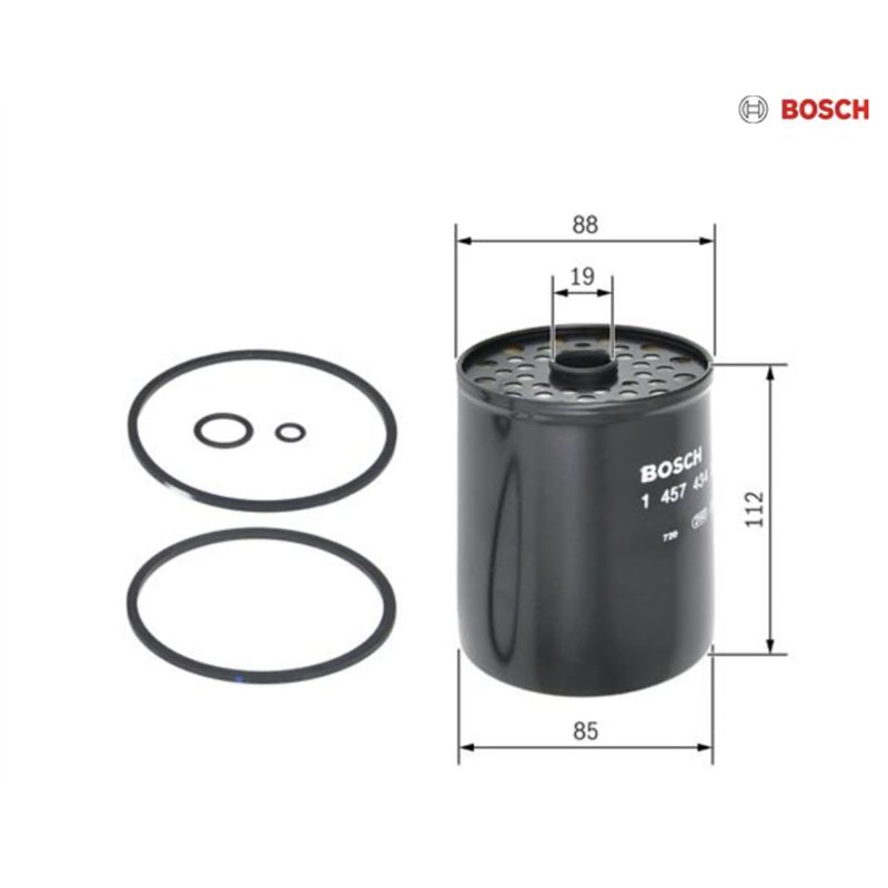 1457434200 - FILTRE A GASOIL BOSCH -Organes extérieurs au moteur - référence : 1457434200-BOSCH