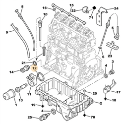 110424 - JOINT ECHANGEUR HUILE MOTEUR