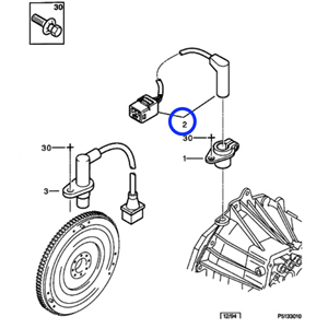 591886 - Capteur PMH Citroen XM