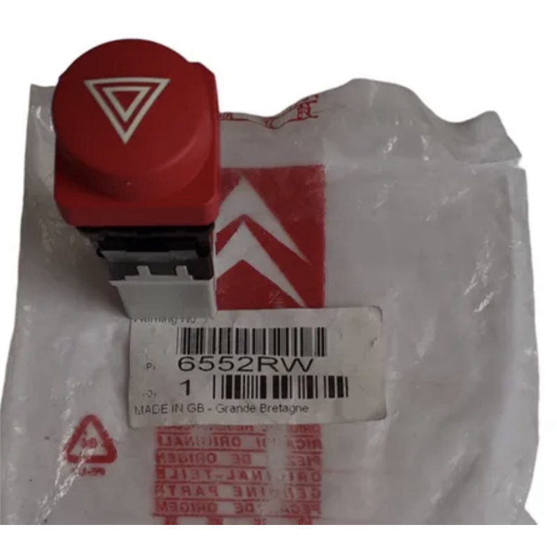 6552RW - Commande signal danger CITROEN XSARA