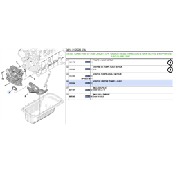 101934 - JOINT CREPINE POMPE A HUILE